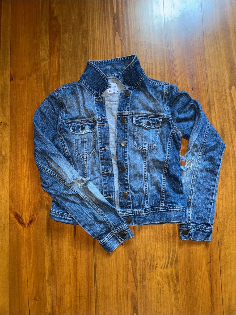 Classic Blue Denim Jacket - Women's Jean Coat
